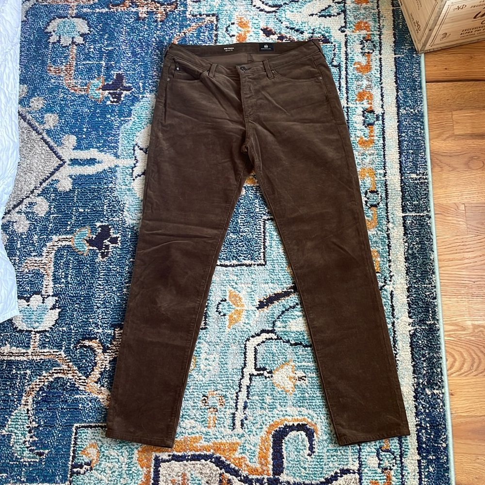 AG Brown Corduroy Pants